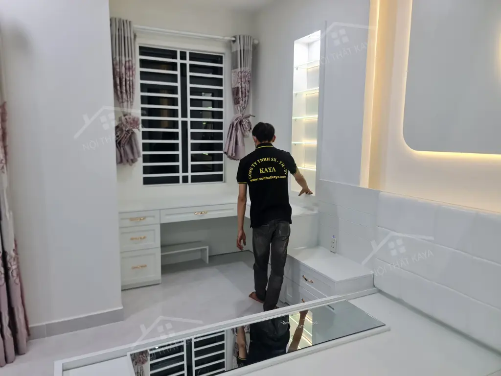 Thi Công Combo Phòng Ngủ Nhà Chị Trang – Nguyễn Tư Giản, Gò Vấp (7)
