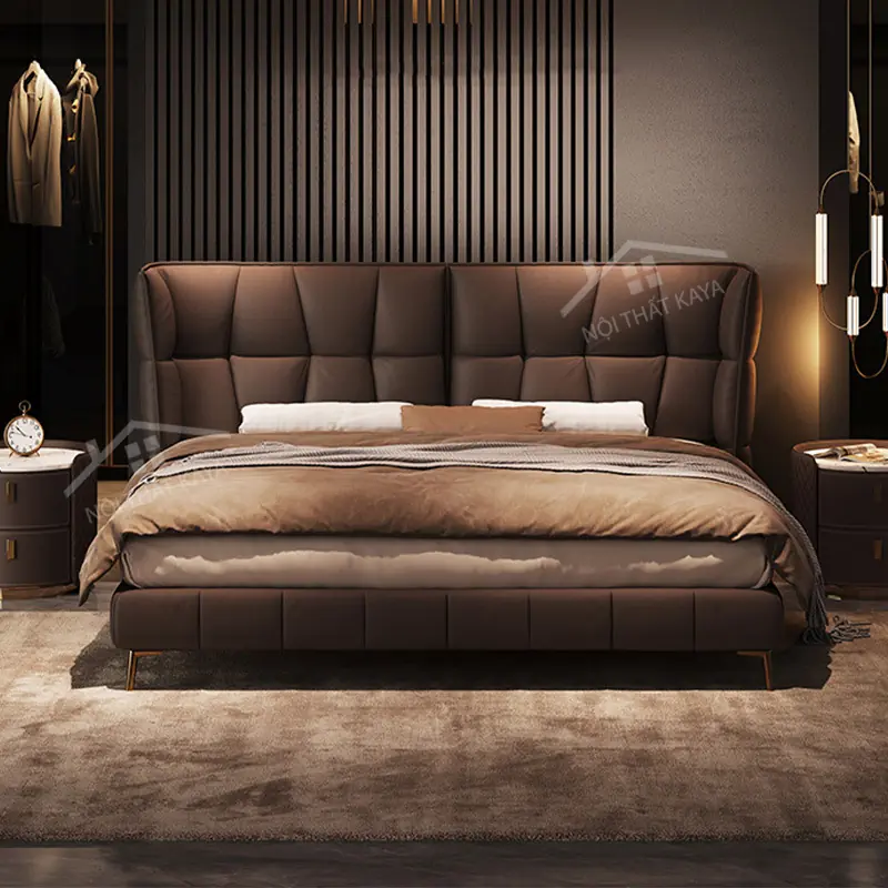 Giường nệm múi GNM009