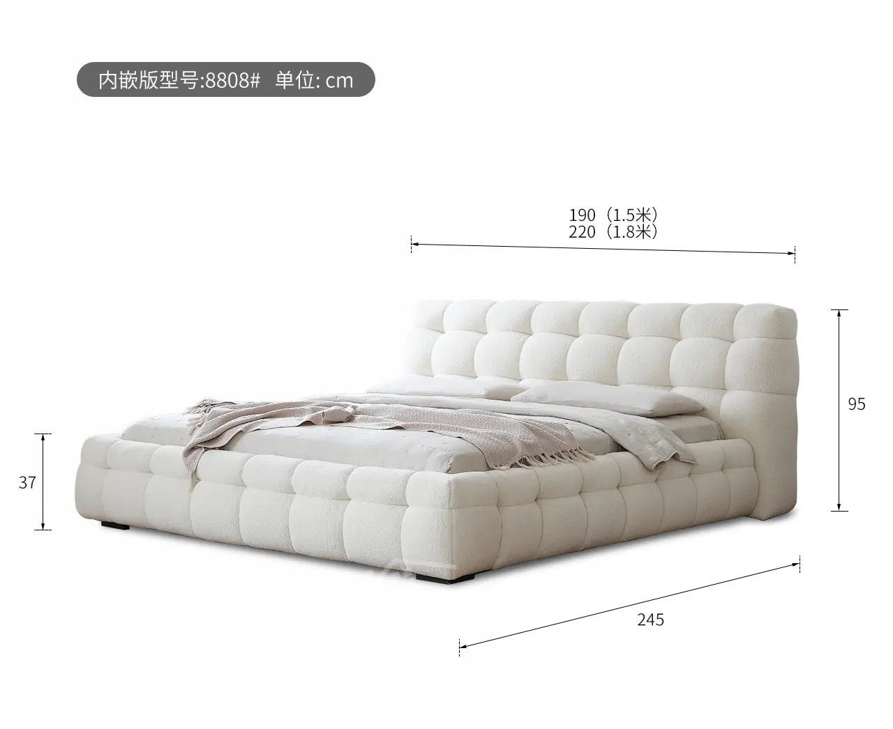 Giường Nệm Múi Gnm010 (2)